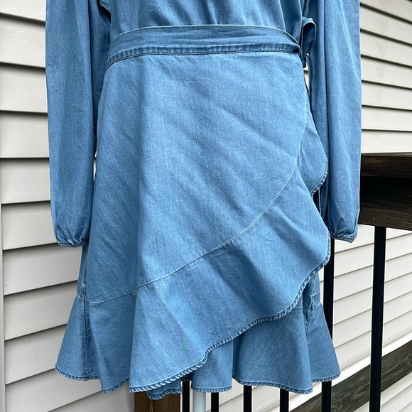 Cute Denim Dress by Express - Picture 3 of 16